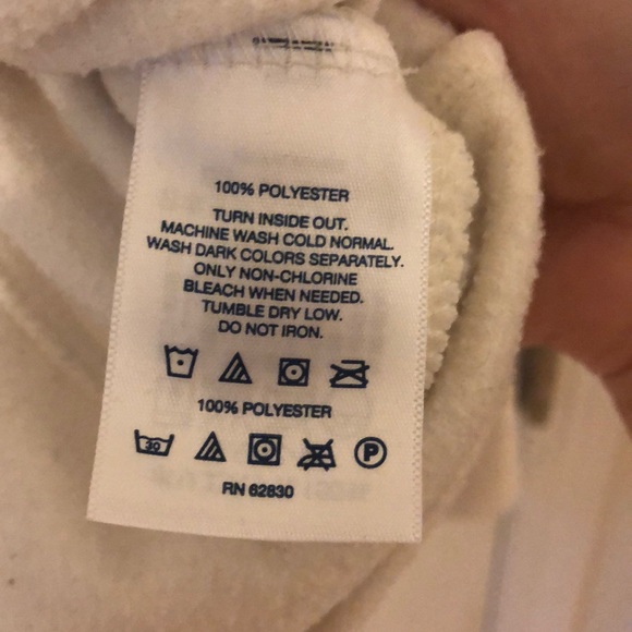 Ivory Lands End Fitted Fleece - S - Picture 4 of 4